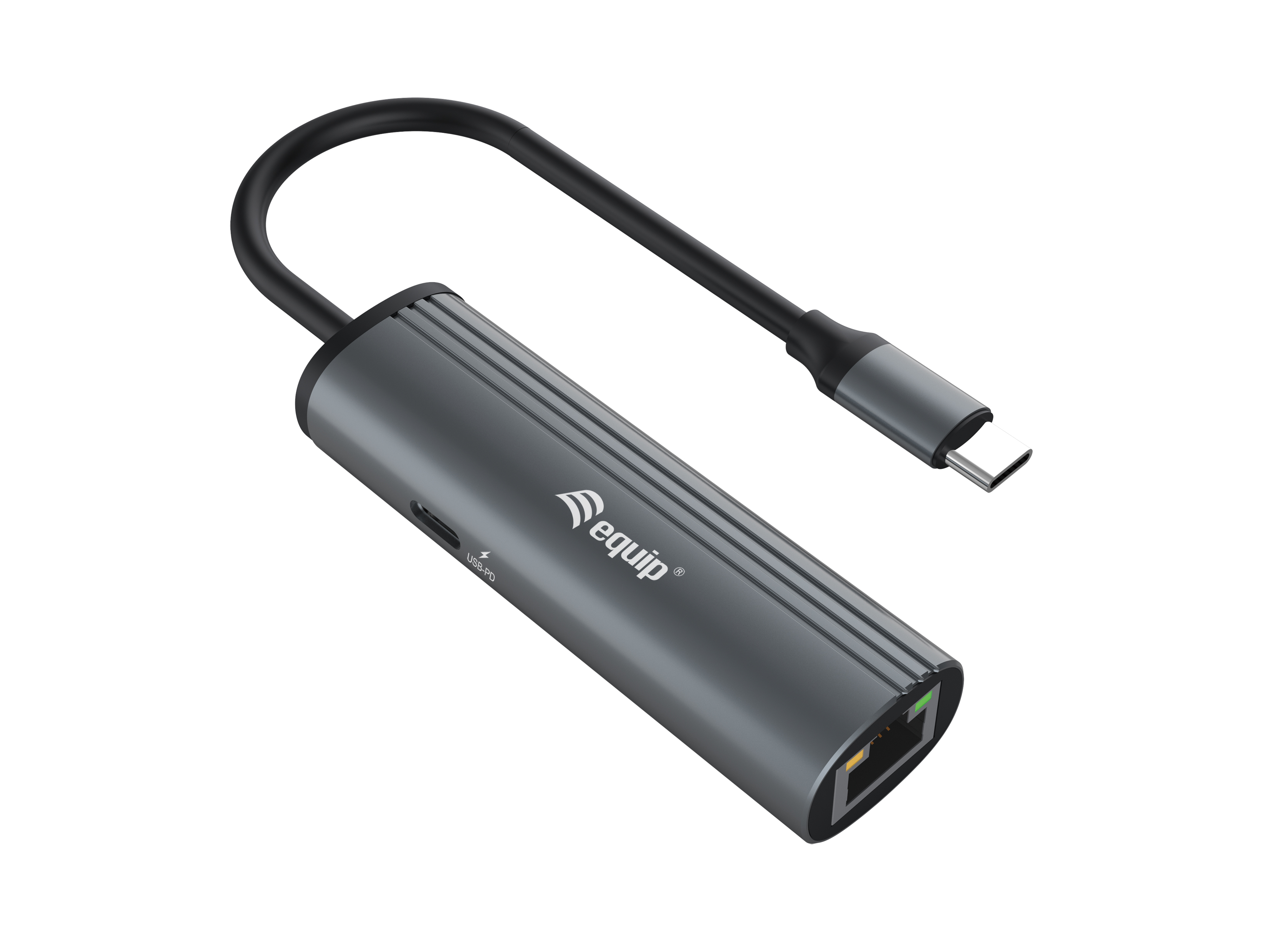 Image of Equip USB-C to RJ45 Gigabit Network + PD Adapter