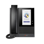 HP Poly Poly CCX 400 Business Media Phone for Microsoft Teams and PoE-enabled No localization