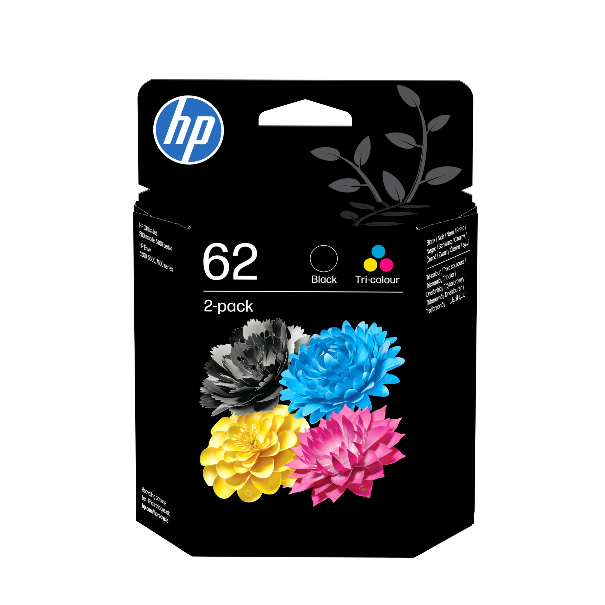 HP N9J71AE/62 Printhead cartridge multi pack black + color 200pg + 165pg Pack=2 for HP Envy 5640