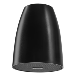 Shure MXP-1B loudspeaker Black Wired