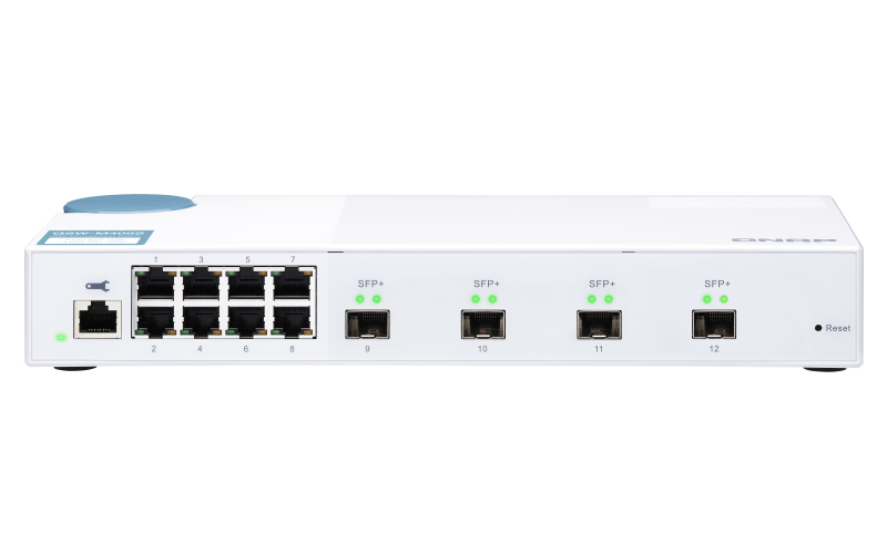Image of QNAP QSW-M408S network switch Managed L2 Gigabit Ethernet...