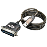 Tripp Lite U206-010 USB to Parallel Printer Cable (USB-A to Centronics 36 M/M), 10 ft. (3.05 m)
