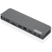 Lenovo 40AU0065UK laptop dock & poortreplicator Bedraad USB 3.2 Gen 1 (3.1 Gen 1) Type-C Zwart