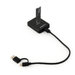 Gembird DD-U3M2 storage drive docking station USB 3.2 Gen 1 (3.1 Gen 1) Type-C Black