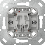 GIRA 312600 electrical switch Rocker switch Chrome, Grey