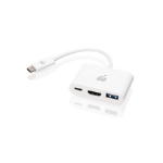 iogear GUC3C3H USB graphics adapter 3840 x 2160 pixels White