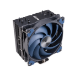 Akasa Alucia H4 Plus Processor Air cooler 12 cm Black, Blue 1 pc(s)