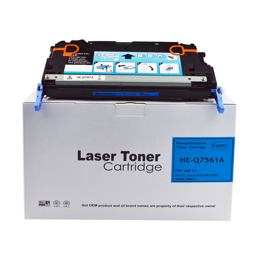 Image of CTS Wholesale Remanufactured HP Laserjet 3000 Cyan Q7561A Ctg HP 314A