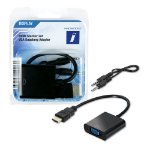 Innovation IT 2A 301361 DISPLAY video cable adapter HDMI VGA (D-Sub) Black