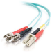 C2G 85543 cable de fibra optica 5 m LC ST OFNR Turquesa