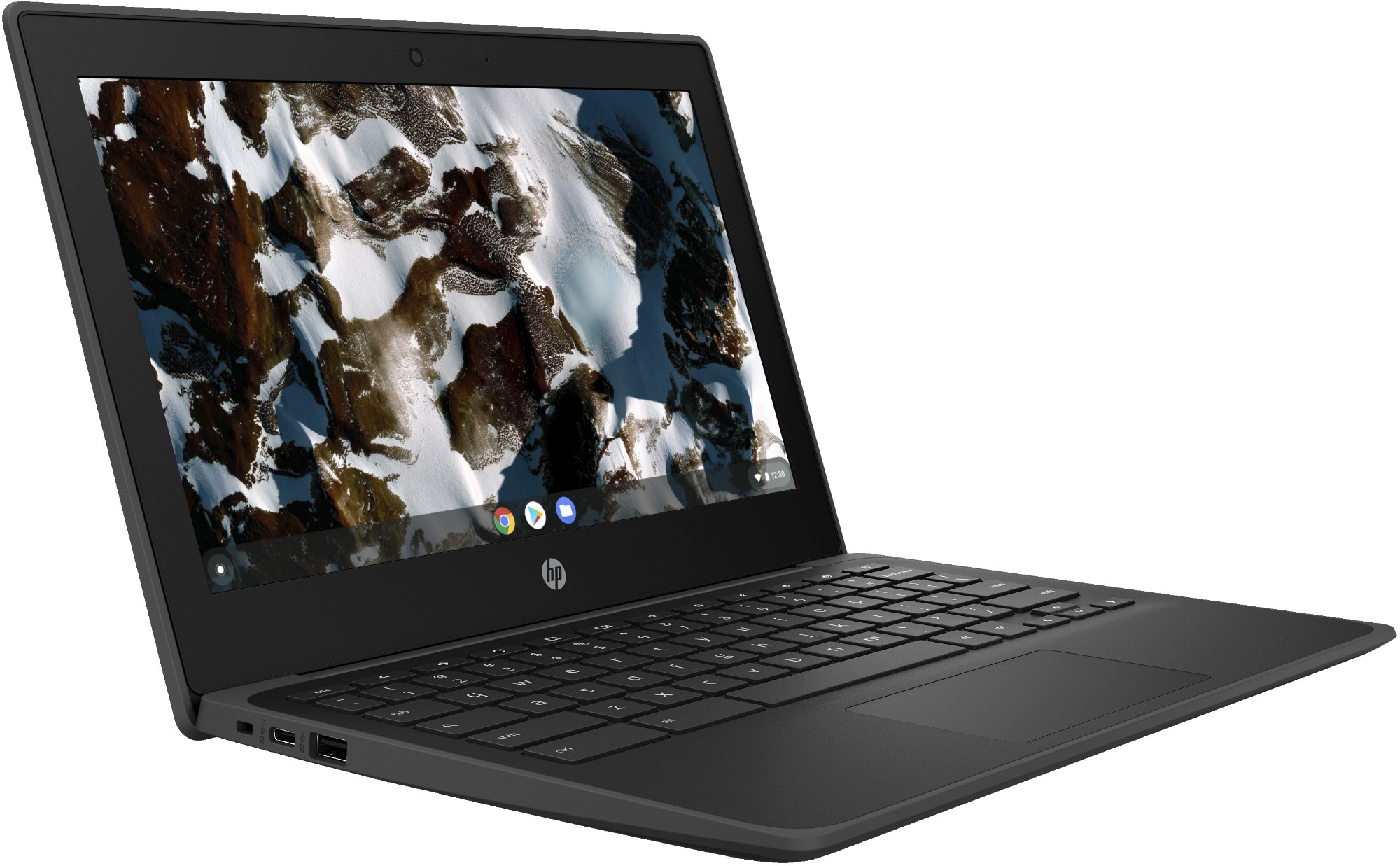 HP Chromebook 11 G9 29.5 cm (11.6") HD Intel® Celeron® N4500 4 GB LPDDR4x-SDRAM 32 GB eMMC Wi-Fi 6 (802.11ax) ChromeOS Black