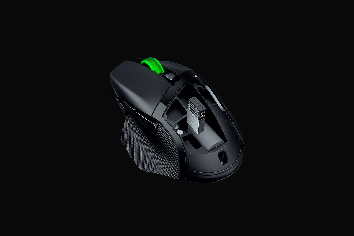 Image of Razer Basilisk V3 X HyperSpeed mouse Right-hand Bluetooth Optical...