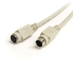 StarTech.com 6 ft. PS/2 Keyboard/Mouse Extension Cable PS/2 cable 72" (1.83 m) Beige