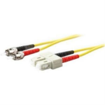 AddOn Networks ST/SC 4m InfiniBand/fibre optic cable 157.5" (4 m) Yellow