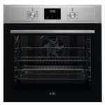 AEG 3000 Series Electric Single Oven - Stainless Steel