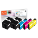 Peach PI300-978 ink cartridge 5 pc(s) Compatible Black, Cyan, Magenta, Yellow