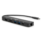 Rocstor Y10A310-S1 interface hub USB Type-C 5000 Mbit/s Black