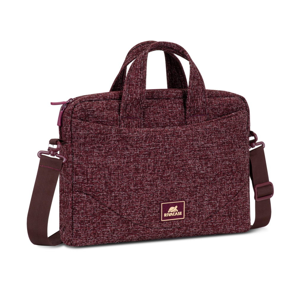 Image of Rivacase 7921 notebook case 35.6 cm (14") Messenger case Burgundy,...