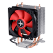 Xilence A402 Processor Cooler 9.2 cm Black, Red, Silver