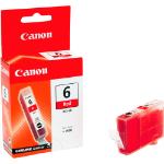 Canon 8891A002/BCI-6R Ink cartridge red, 390 pages ISO/IEC 24711 13ml for Canon I 990/9900