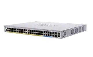 Cisco CBS350-48NGP-4X-UK network switch Managed L3 Gigabit Ethernet (10/100/1000) Power over Ethernet (PoE) 1U Silver