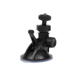 Praktica Suction Cup Camera Mount for Action Camera Camcorder with Tripod Fitting