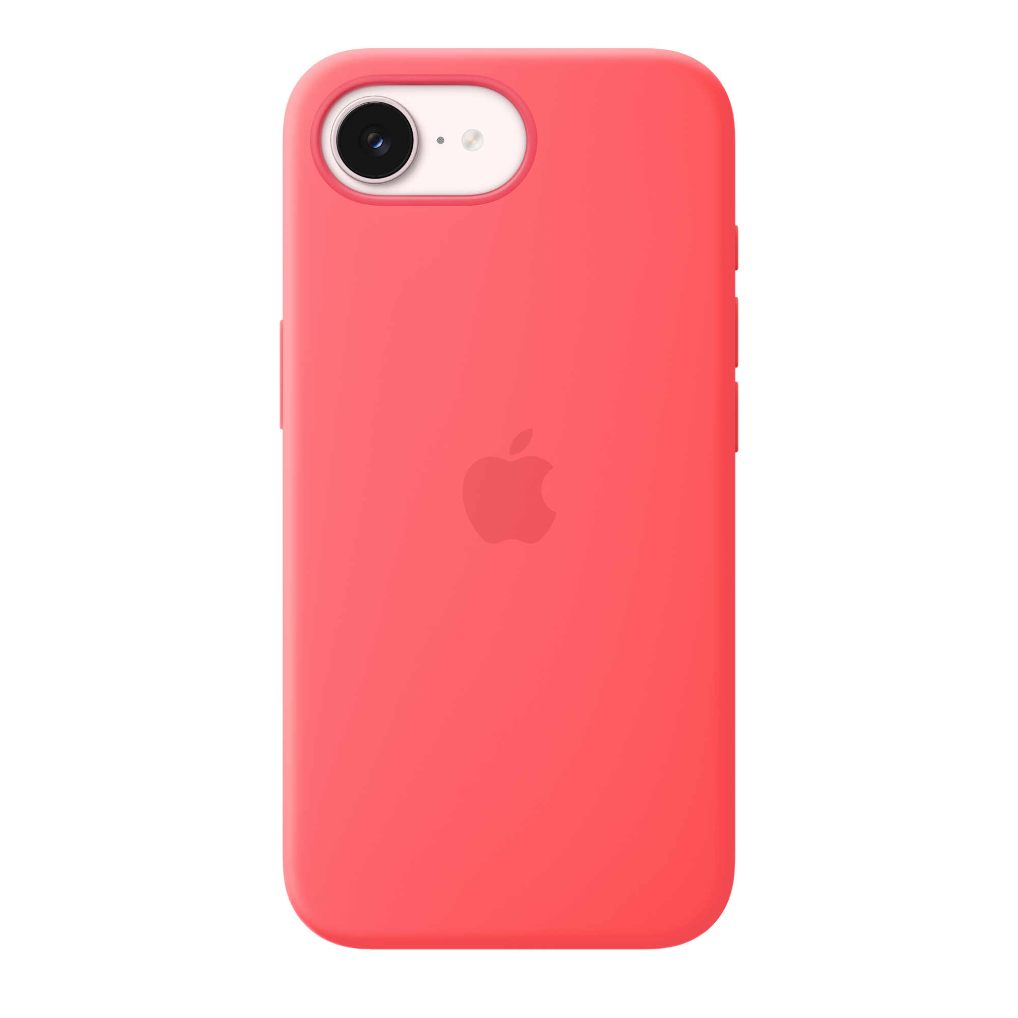 Photos - Case Apple iPhone 17e Silicone  with MagSafe – Bright Guava MHWH4ZM/A 