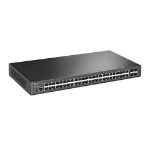 TP-Link JetStream TL-SG3452 netwerk-switch Managed L2 Gigabit Ethernet (10/100/1000) 1U Zwart