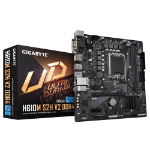 Gigabyte H610M S2H V2 DDR4 1.0 Intel LGA 1700 mATX Motherboard, 2x DDR4 ~64GB, 1x PCI x16=, 1x PCI=E x1, 1x M.2, 4x SATA, 2x USB3.2, 4x USB 2