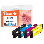Peach 320264 inktcartridge 4 stuk(s) Compatibel Hoog (XL) rendement Zwart, Cyaan, Magenta, Geel