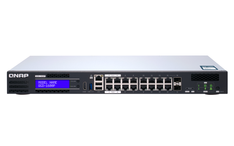 Image of QNAP QGD-1600P Managed Gigabit Ethernet (10/100/1000) Power over...