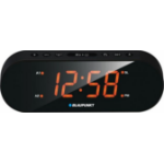 Blaupunkt Radiobudzik CR6OR- - Digital alarm clock - Black - FM - 87.5 - 108 MHz - LED - CR2032