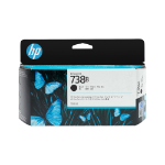 HP 738B 130-ml Black DesignJet ink cartridge 1 pc(s) Original Standard Yield