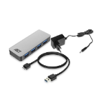 ACT USB hub 3.0, 4 poorts USB-A, externe voeding