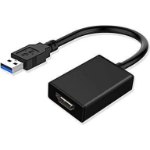 Microconnect MC-USB3.0HDMI video cable adapter 0.15 m HDMI Type A (Standard) USB Type-A Black