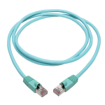 Tripp Lite N262-005-AQ networking cable Aqua color 59.8" (1.52 m) Cat6a S/UTP (STP)