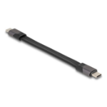 DeLOCK USB 40 Gbps FPC Flat Ribbon Cable USB Type-C to USB Type-C 15 cm PD 3.0 100 W E-Marker