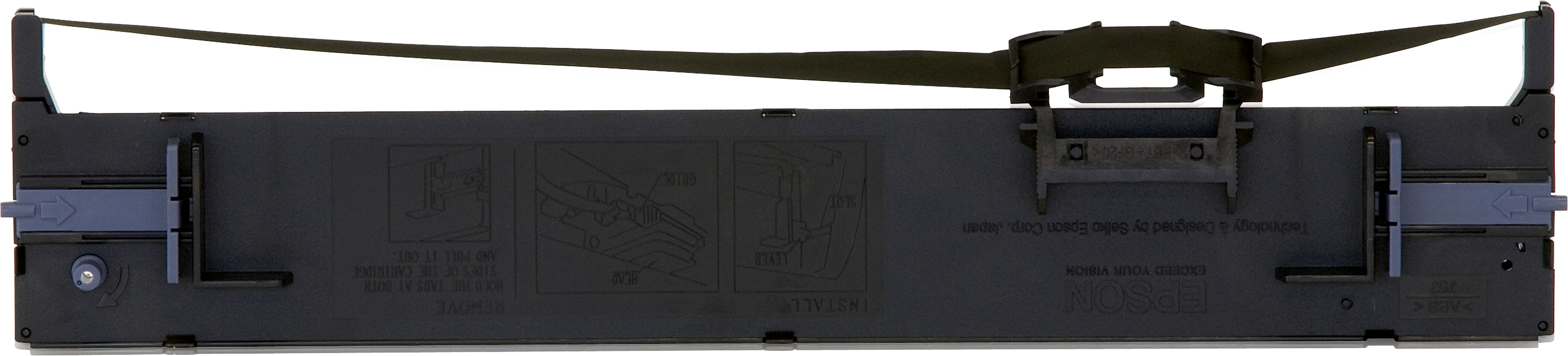 Image of Epson C13S015610 Nylon black, 10,000K characters for Epson LQ 690