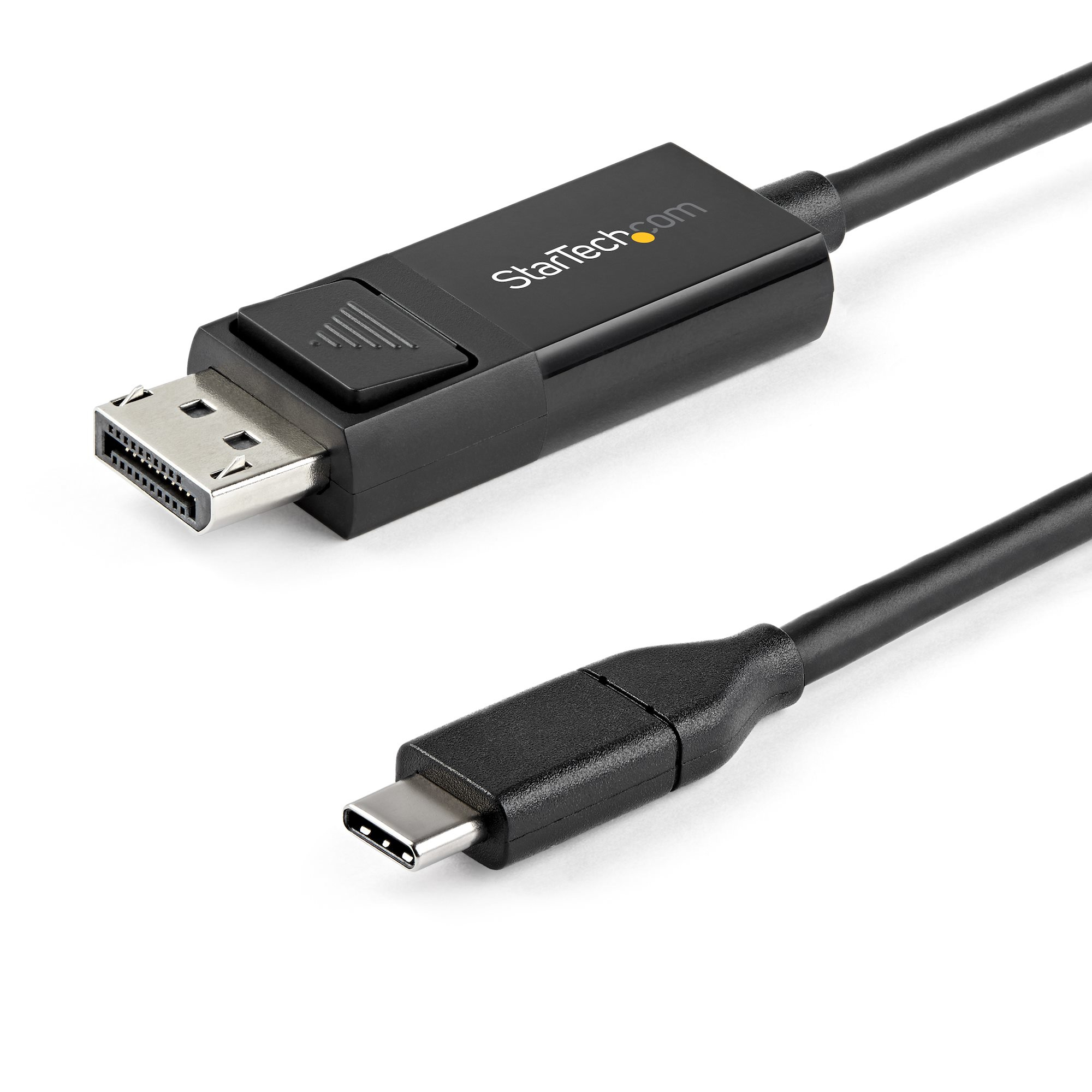 Image of StarTech.com 6ft (2m) USB C to DisplayPort 1.2 Cable 4K 60Hz -...