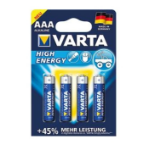 Varta AAA, Alkaline, 1.5 V Single-use battery