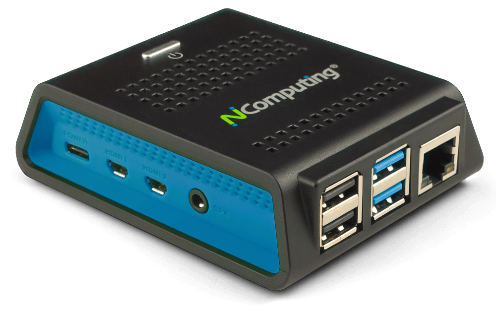 nComputing RX420(RDP) 1.5 GHz 105 g Black. Blue