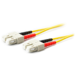 AddOn Networks 2m SC-SC InfiniBand/fibre optic cable 78.7" (2 m) Yellow