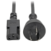 Tripp Lite P055-010-CHN1 power cable Black 120.1" (3.05 m) IEC C13