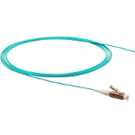 FDL 1M SIMPLEX LC PIGTAIL LEAD - 50/900um - OM4 AQUA BLUE