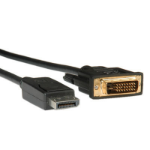 ROLINE DisplayPort Cable, DP M - DVI M 3 m