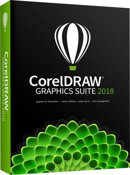 Corel CorelDRAW Graphics Suite 2018 1 license(s) Renewal