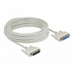 DeLOCK Serial Cable D-Sub 25 male to female 10 m