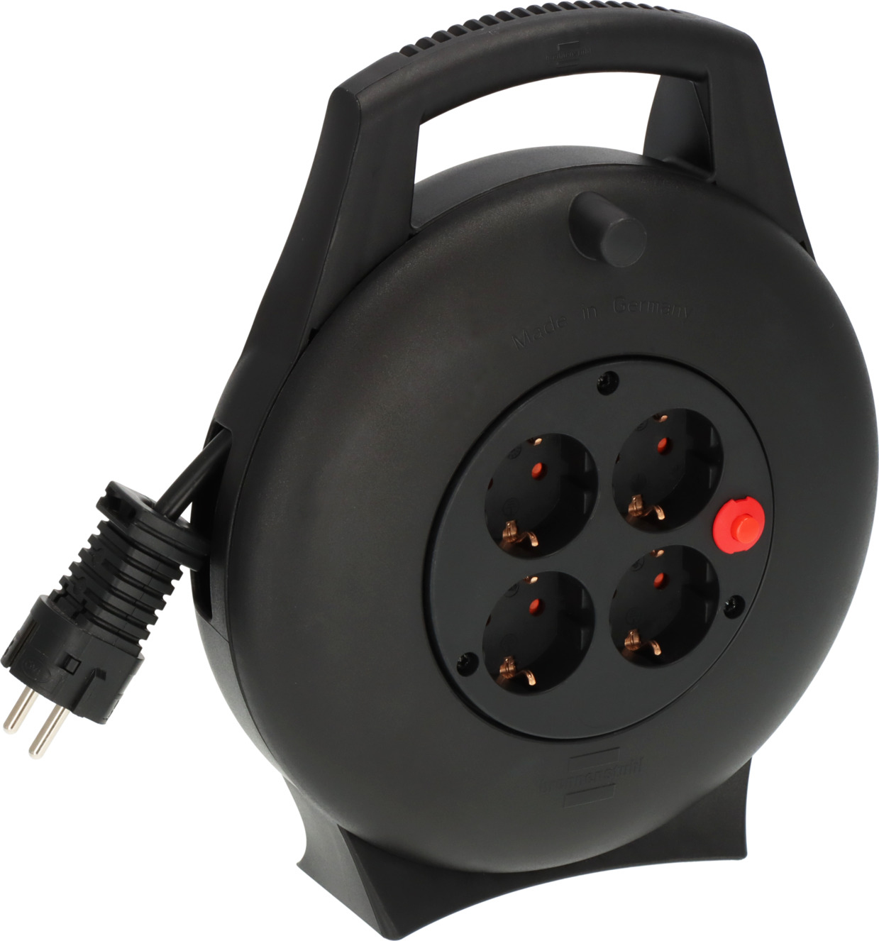 Brennenstuhl Black 1093900 Power Extension 10 M 4 Ac Outlet(S) Indoor