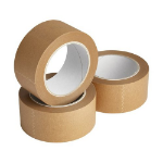 Hazel4D Self-Adhesive Paper Tape Buff 48mm x 50m (Pack 6) - SAP5050BV