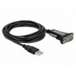 DeLOCK 65962 serial cable Black 3 m USB Type-A DB-9